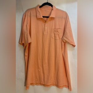 B Draddy Men’s Striped Pima Cotton Polo Golf Shirt Size XL Made in Peru